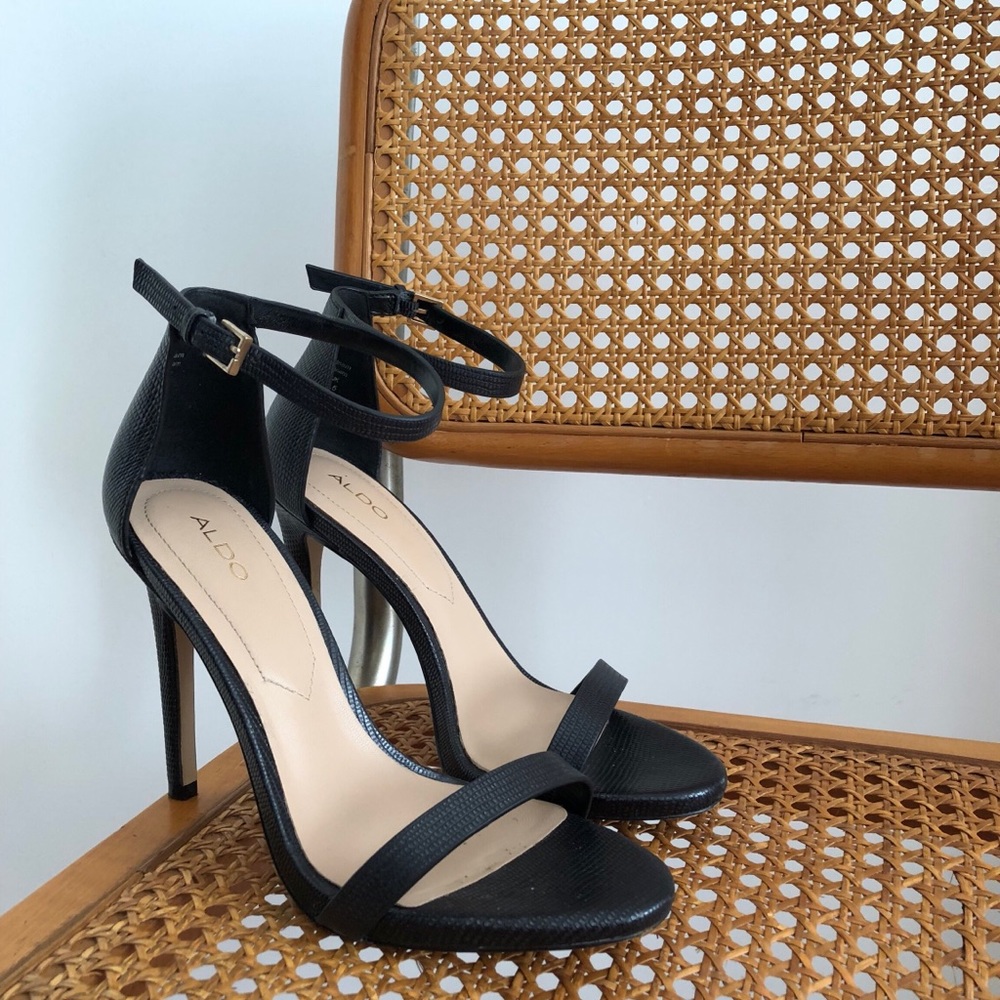 Aldo black heels